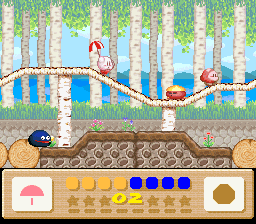 Hoshi no Kirby 3 (Japan) In game screenshot